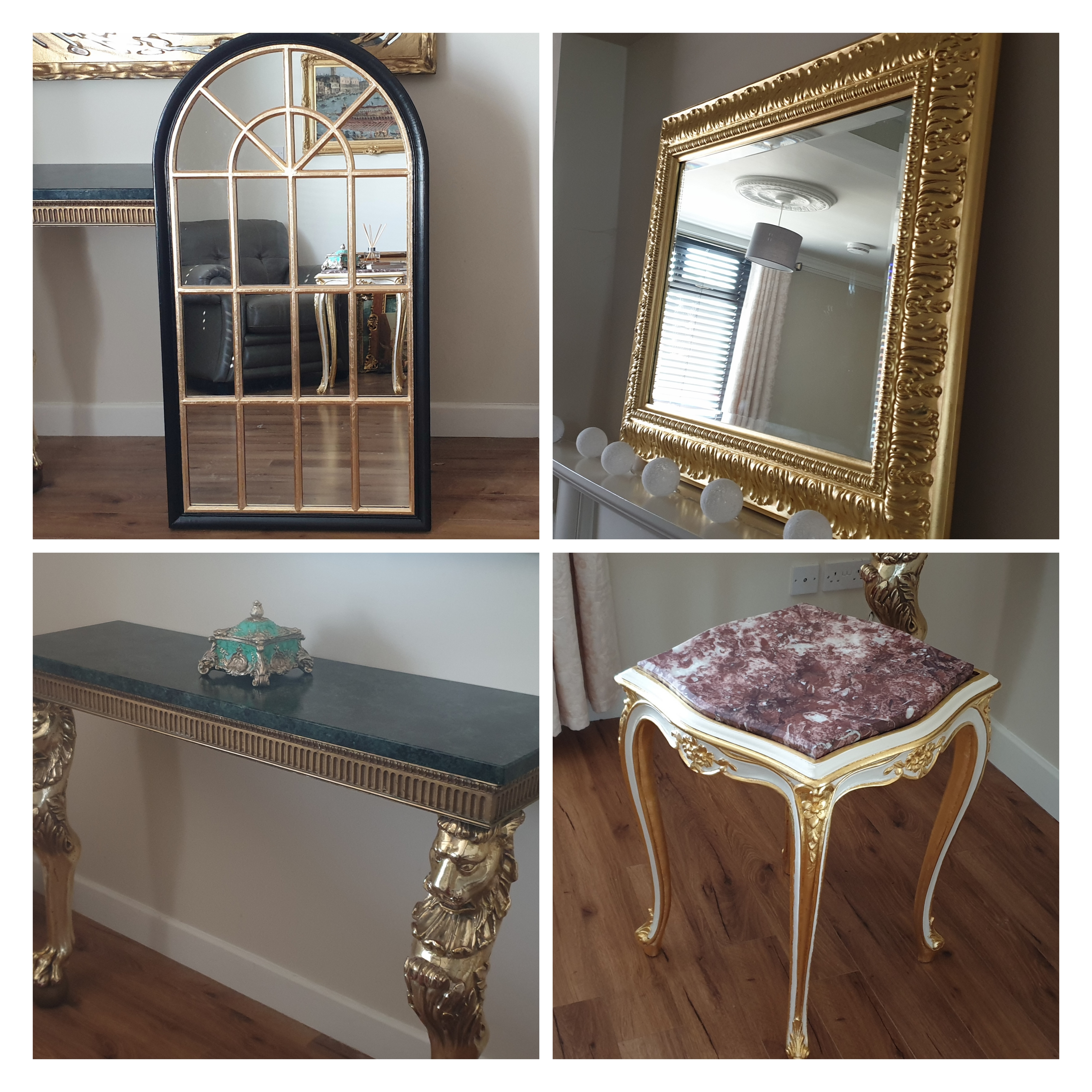 Gilding, Gold Leaf, Decorative Painting, Furniture, Furniture Painting, Marbling, Graining, Furniture Gilding, Restoration, Furniture Restoration, Conservation, Gilded Mirror, Antique Restoration, Antique Mirrors,

